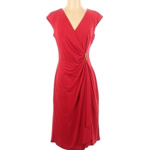 American living dress red